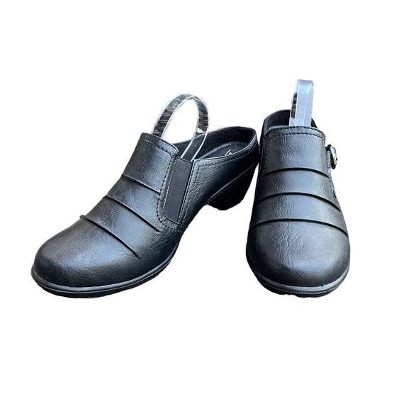 Easy Street Comfort Wave Black Clogs Mules Womens Shoes Size 11 - Picture 12 of 15